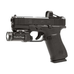Pack Pistolet Glock 43 X Mos avec Point Rouge Shield Sight RMSc et Lampe Streamlight TLR-7 - Cal. 9x19 - Noir