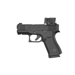 Pack Pistolet Glock 43 X Mos avec Point Rouge Aimpoint COA - Cal. 9x19 - Noir