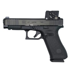 Pack Pistolet Glock 48 Mos avec Point Rouge Aimpoint COA - Cal. 9x19 - Noir