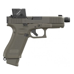 Pack Pistolet Glock 45 Mos avec Point Rouge Aimpoint COA - Cal. 9x19 - Hunter Edition