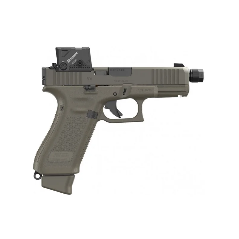 Pack Pistolet Glock 45 Mos avec Point Rouge Aimpoint COA - Cal. 9x19 - Hunter Edition