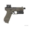 Pack Pistolet Glock 45 Mos avec Point Rouge Aimpoint COA et Lampe Tactical light GTL ll Led - Cal. 9x19 - Hunter Edition