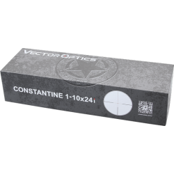 Lunette de Chasse Vector Optics Constantine - 1-10x24 - RET 4 Fibre