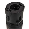 Silencieux Ase Utra Dual Short 762-QM2 - cal. 30 - Montage QD - Cerakote Noir