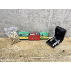 Occasion Kit Complet Remington 700 avec Optique et matériel de rechargement - Cal. 243 - Noir