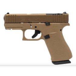 Pistolet Glock 43 X Mos-K FS - Cal. 9x19 - FDE