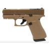 Pistolet Glock 43 X Mos-K FS - Cal. 9x19 - FDE