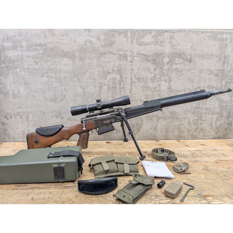 Carabine FRF2 F03209 avec lunette Scrome J8 réglementaire