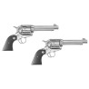 Promo Paire de Revolver Ruger Vaquero SASS - Cal. 45 Colt - Inox