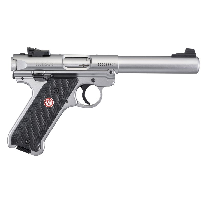 Promo Pistolet Ruger Mark IV Target - Cal. 22 Lr - Inox