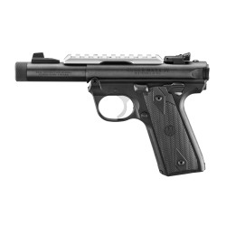 Promo Pistolet Ruger Mark IV avec rail - Cal. 22 Lr - Noir