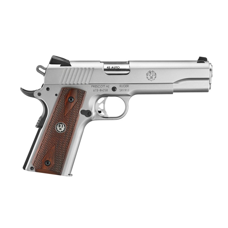 Promo Pistolet Ruger SR1911 - Cal. 45 ACP - Inox
