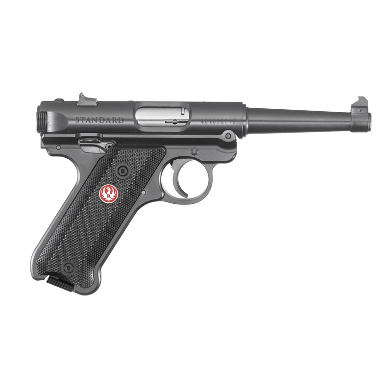Promo Pistolet Ruger Mark IV Standard - Cal. 22 Lr - Noir - Canon 4.75