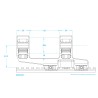 Montage ScalarWorks Fuse-02 Monobloc Cantilever - Diamètre 30 mm - Hauteur 4.3 cm