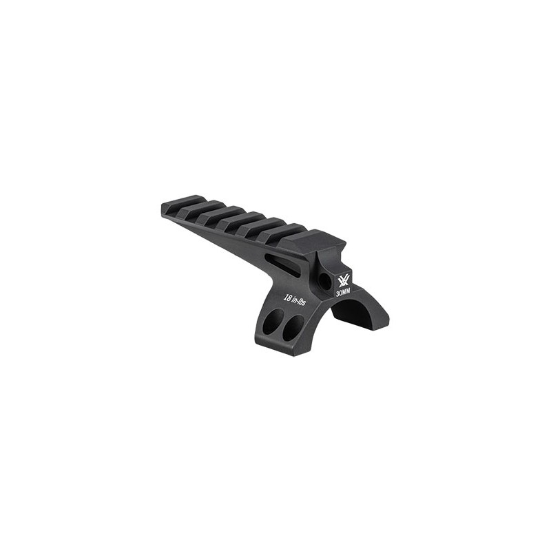 Support de Montage Vortex Pro 12 O'clock Picatinny - Diamètre 30mm