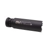 Silencieux Ase Utra Dual Short 556-S-BL - 223 / 222 - Montage Borelock - Cerakote Noir