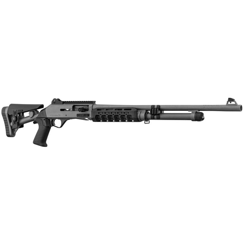 Fusil semi auto AKSA Arms S4 EXTREME - Cal. 12/76 - Canon 61 cm - Tungstène gris