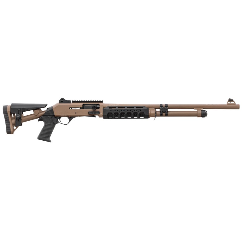 Fusil semi auto AKSA Arms S4 EXTREME - Cal. 12/76 - Canon 61 cm - TAN